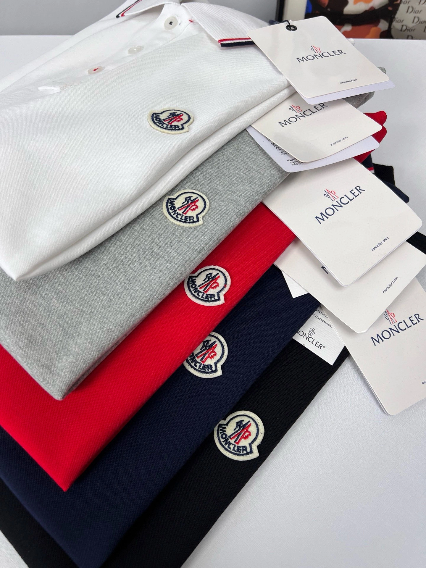 &wg.luxury- 7o9385r polo Cotton 5colour item:E-F501C1107-5